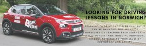 Home page image driving lessons