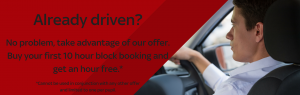 existing driver offer